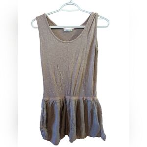 Grey Sleeveless Top 2/22 $